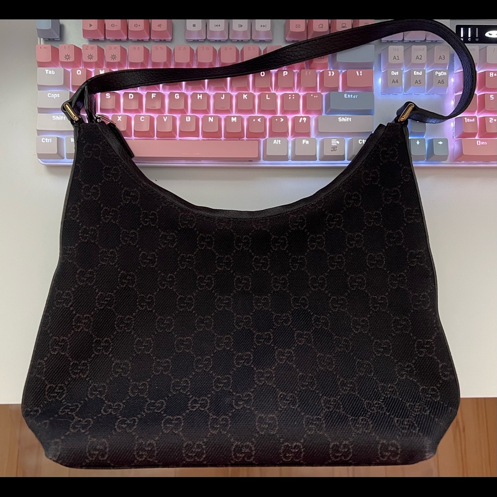 Gucci Dark Brown Hobo Bag